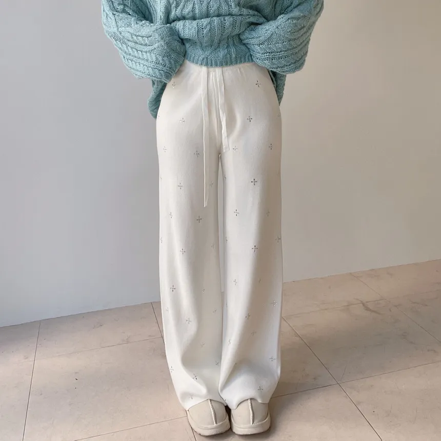 キュービックドローストリングパンツ | mirangmirang | 詳細画像2