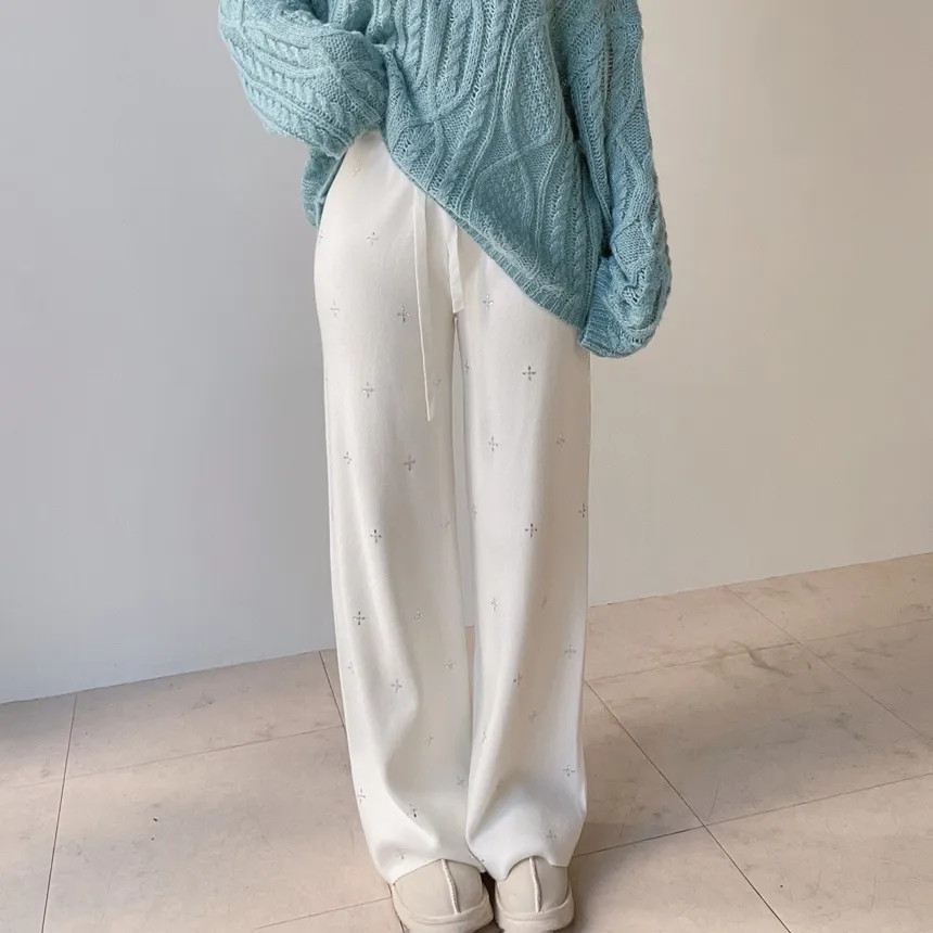 キュービックドローストリングパンツ | mirangmirang | 詳細画像3