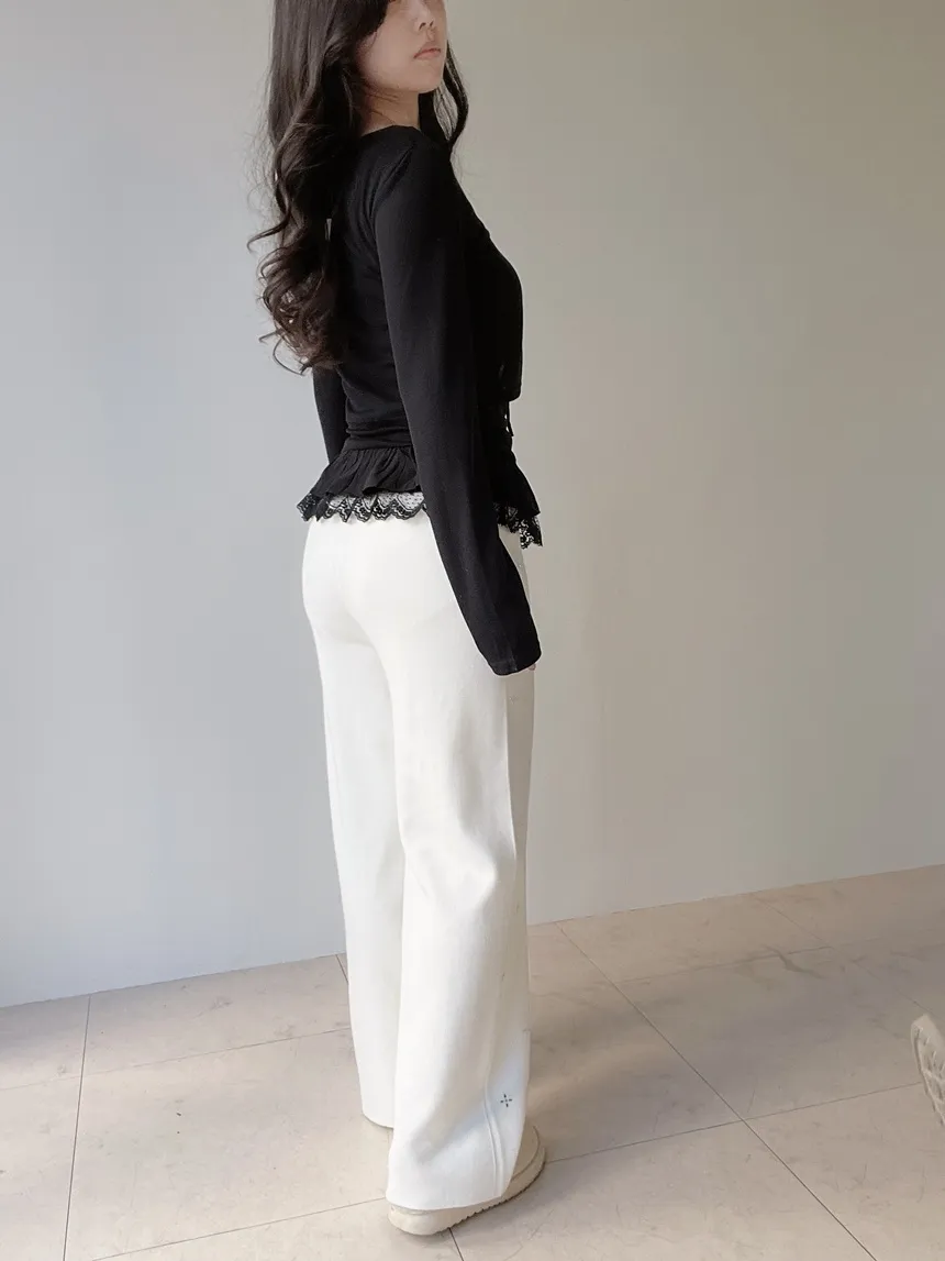 キュービックドローストリングパンツ | mirangmirang | 詳細画像15