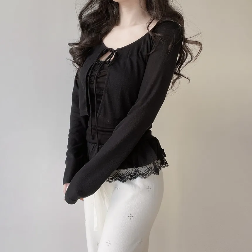 キュービックドローストリングパンツ | mirangmirang | 詳細画像21