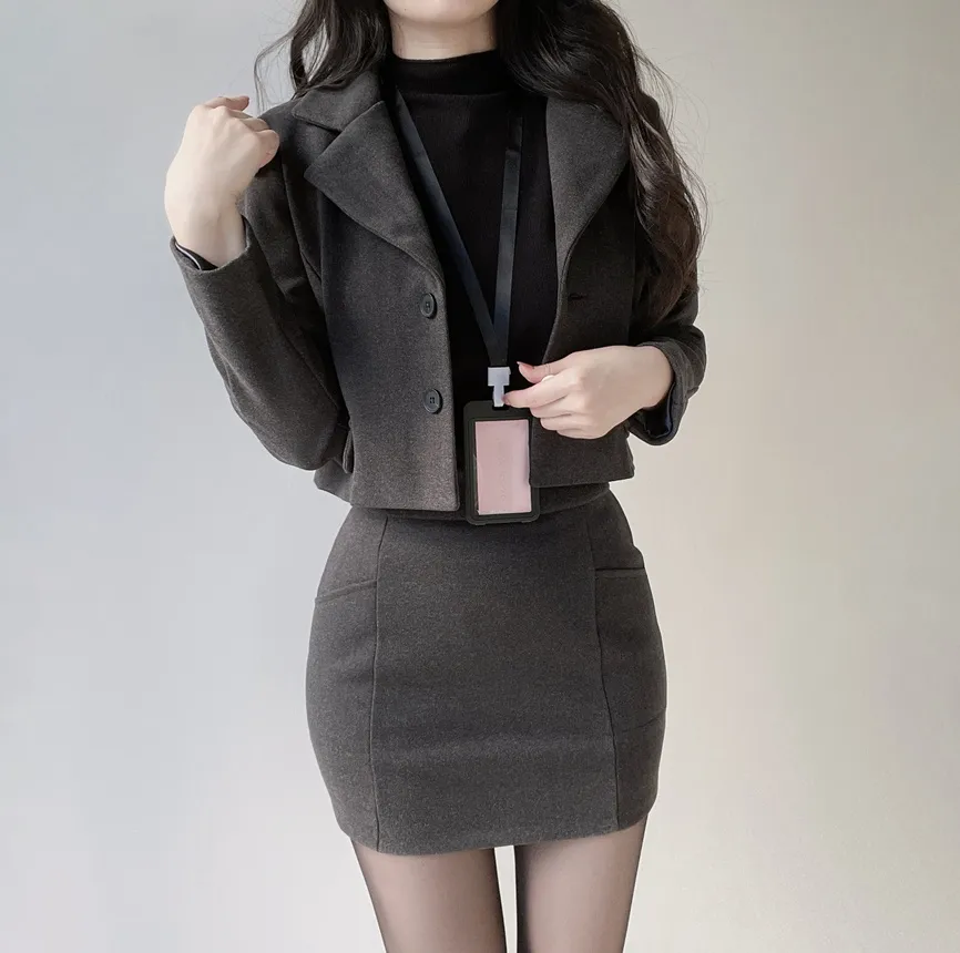 ハーフネック半袖シンプル無地ニット | mirangmirang | 詳細画像11