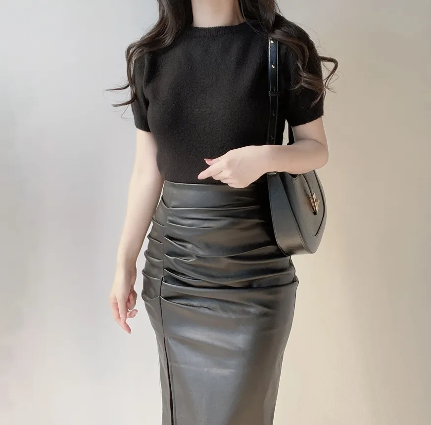 メルトンタッチラウンドネックベーシックシンプルカーディガン | mirangmirang | 詳細画像54