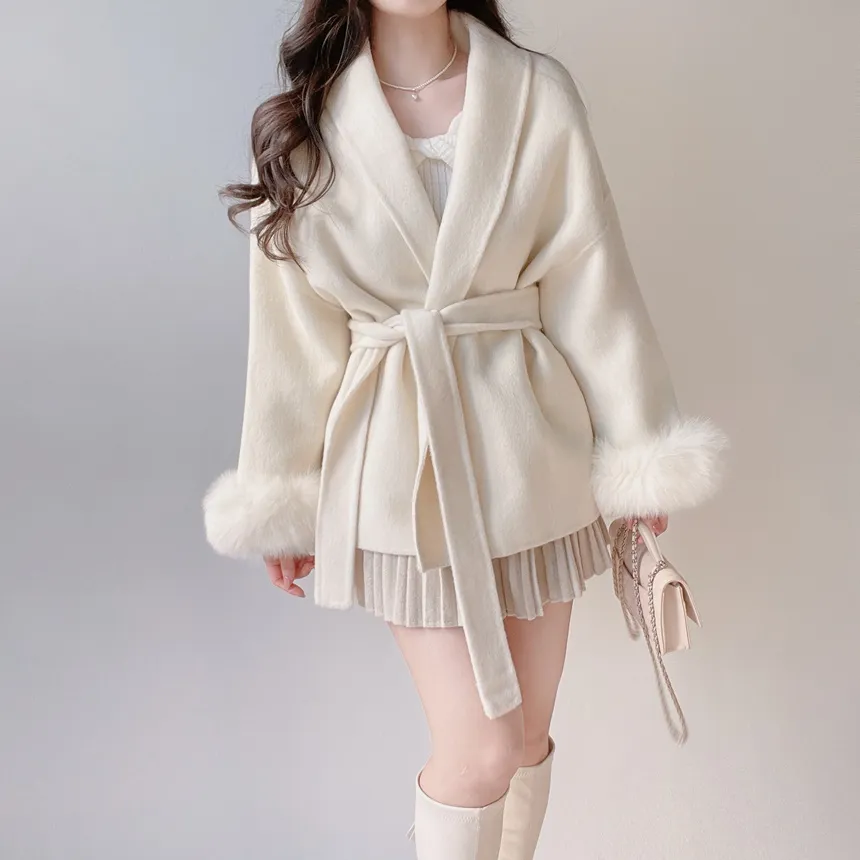 オフショルダーツイストニット | mirangmirang | 詳細画像9