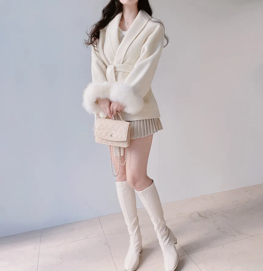 オフショルダーツイストニット | mirangmirang | 詳細画像13