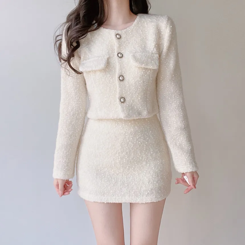 エコファーHラインミニスカート | mirangmirang | 詳細画像3