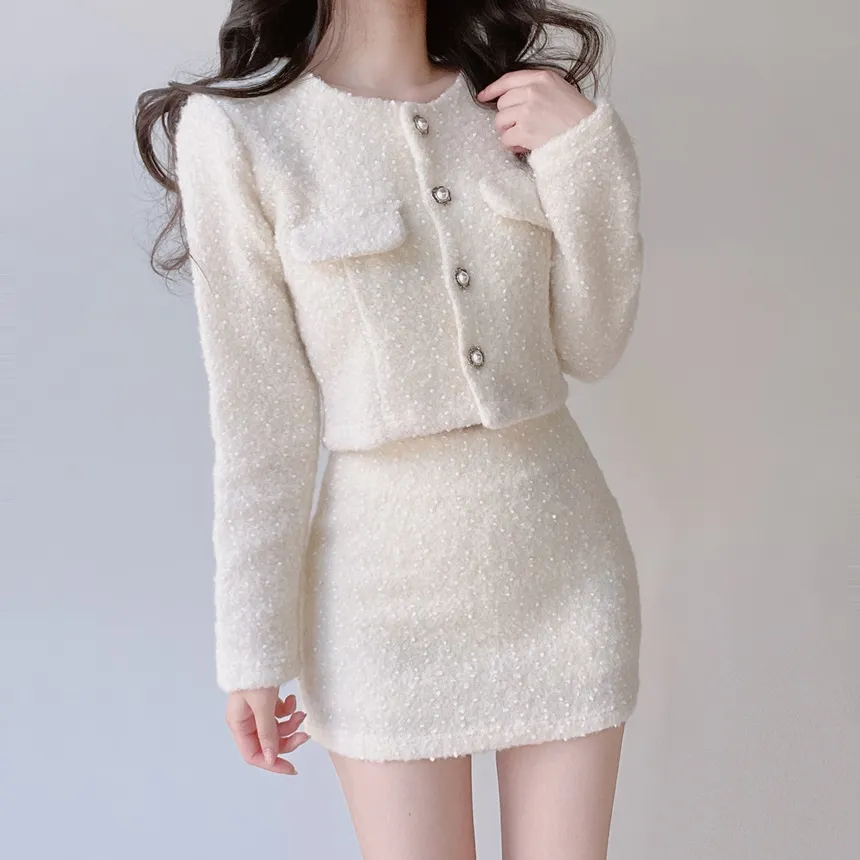 エコファーHラインミニスカート | mirangmirang | 詳細画像5