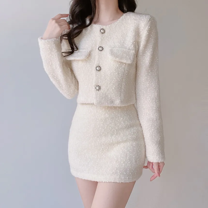 エコファーHラインミニスカート | mirangmirang | 詳細画像9