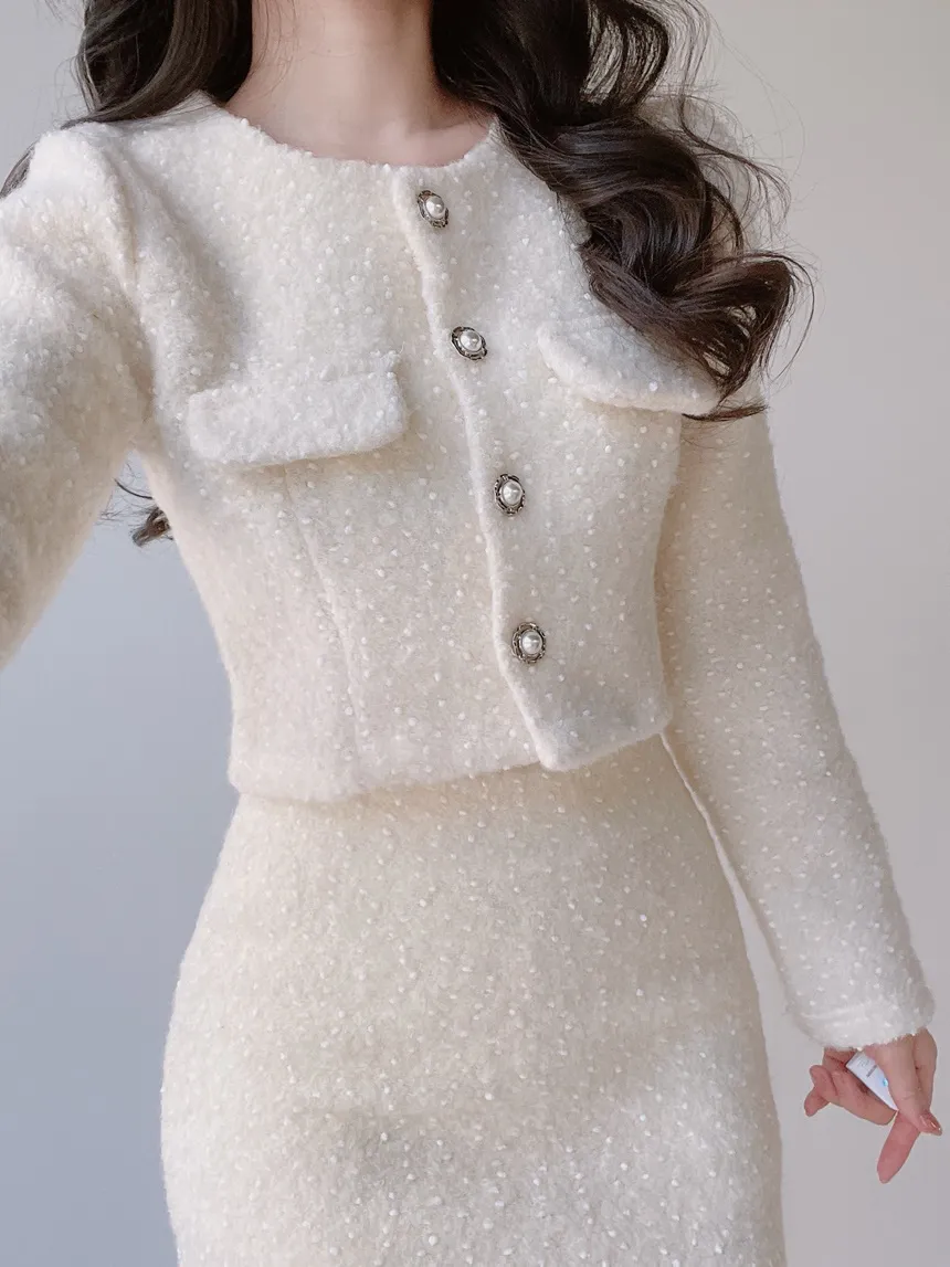 エコファーHラインミニスカート | mirangmirang | 詳細画像10