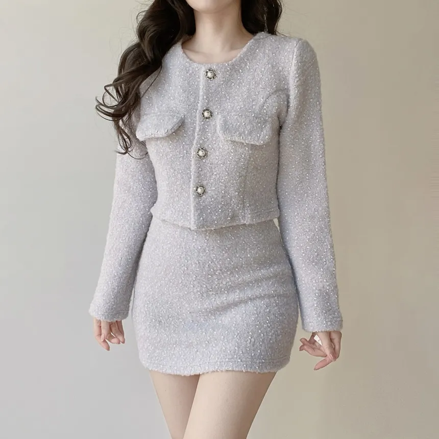 エコファーHラインミニスカート | mirangmirang | 詳細画像15