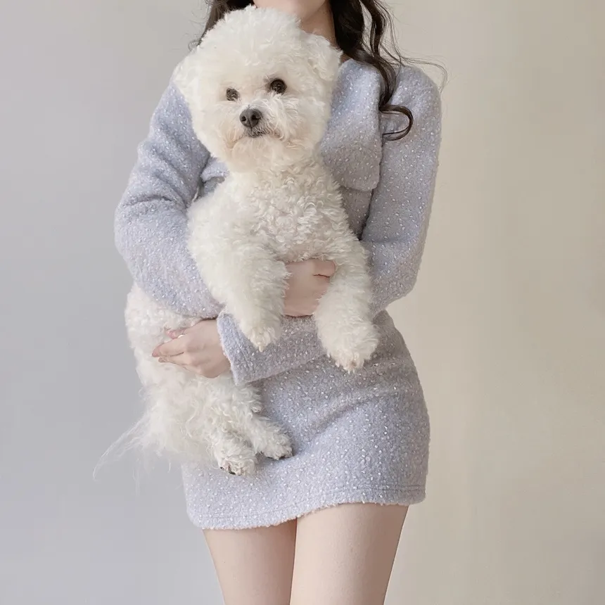 エコファーHラインミニスカート | mirangmirang | 詳細画像16