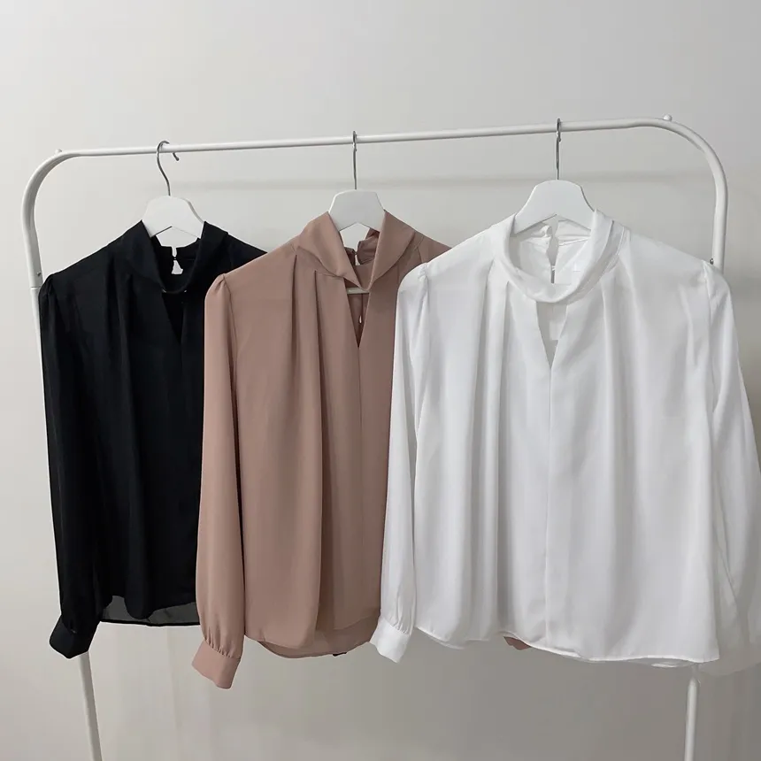 スリットピンタックブラウス | mirangmirang | 詳細画像32