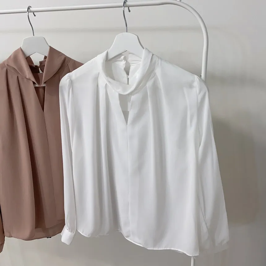 スリットピンタックブラウス | mirangmirang | 詳細画像33