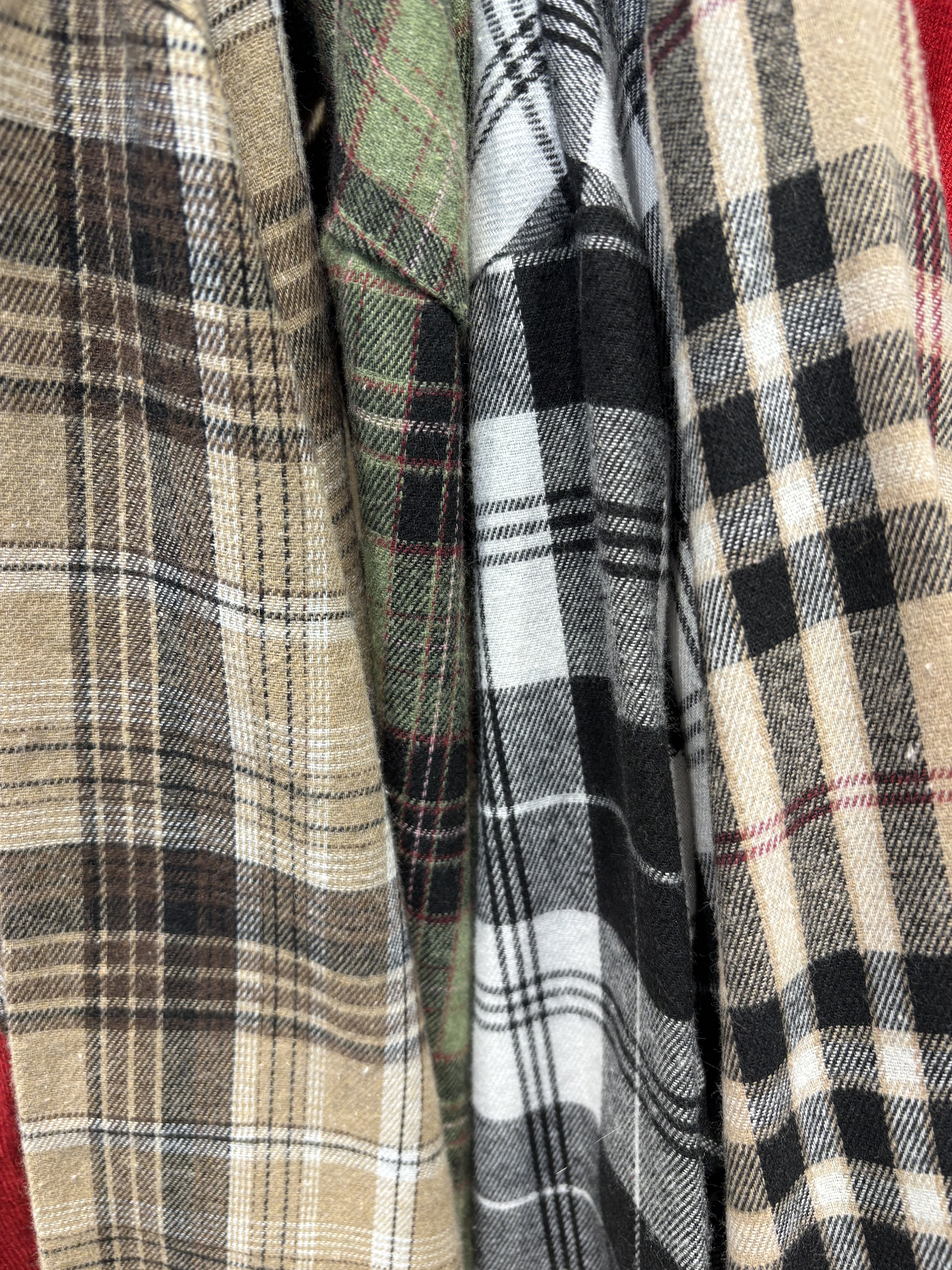 カラーボクシールーズ長袖チェックシャツ | 詳細画像10