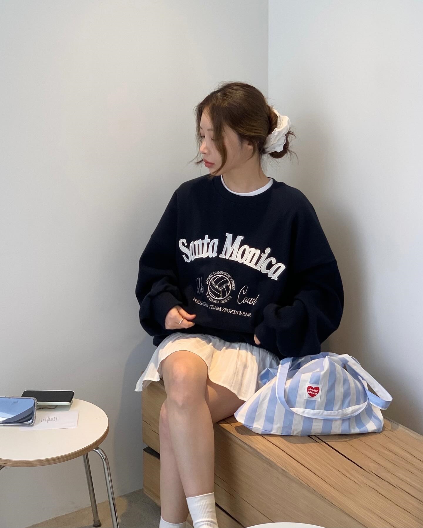 ルーズレタリングスウェット | 詳細画像4