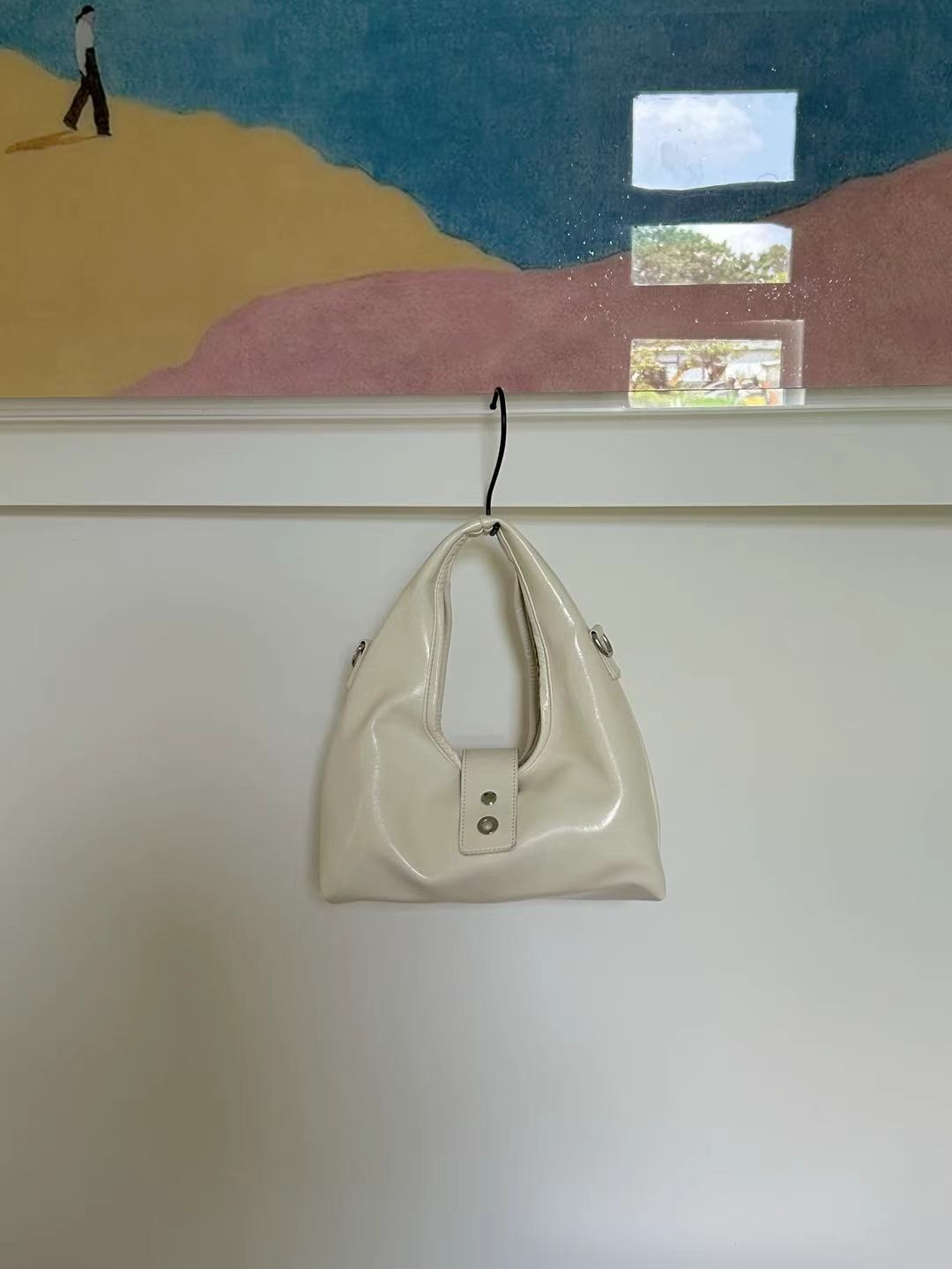 レザー調ショルダーバッグ2WAY | 詳細画像11