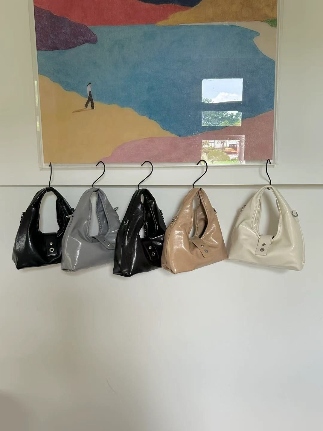 レザー調ショルダーバッグ2WAY | 詳細画像13