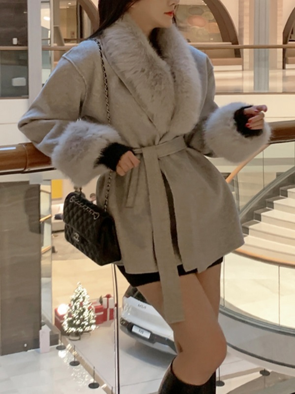 エコファーポケット半袖長袖コートストラップ付 | 詳細画像6