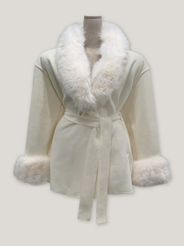 エコファーポケット半袖長袖コートストラップ付 | 詳細画像12