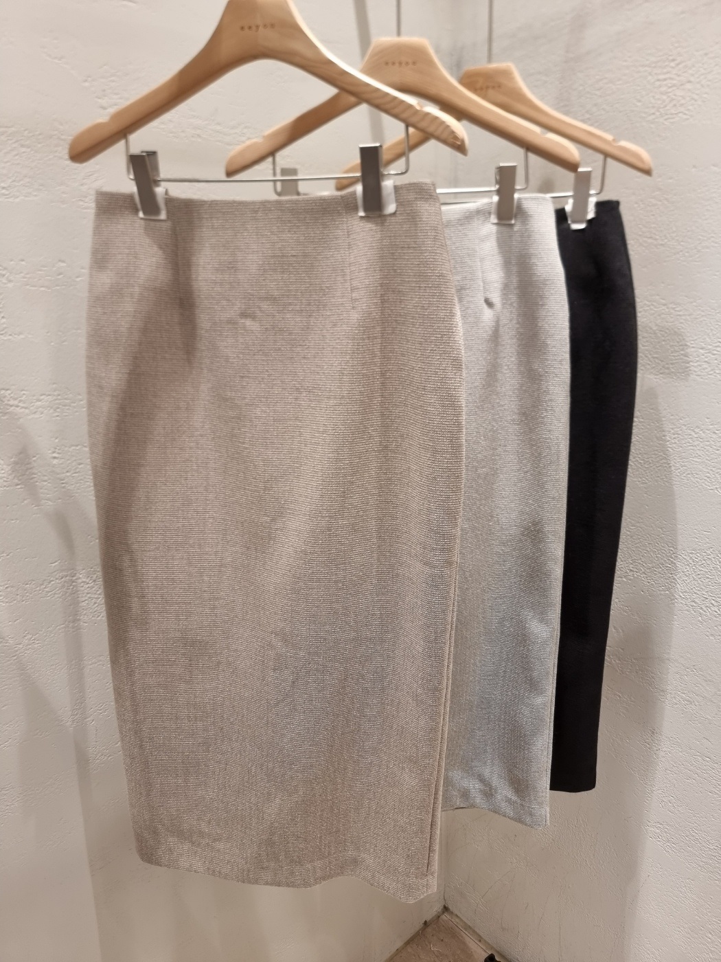 ジップアップスリムロングスカート | 詳細画像16