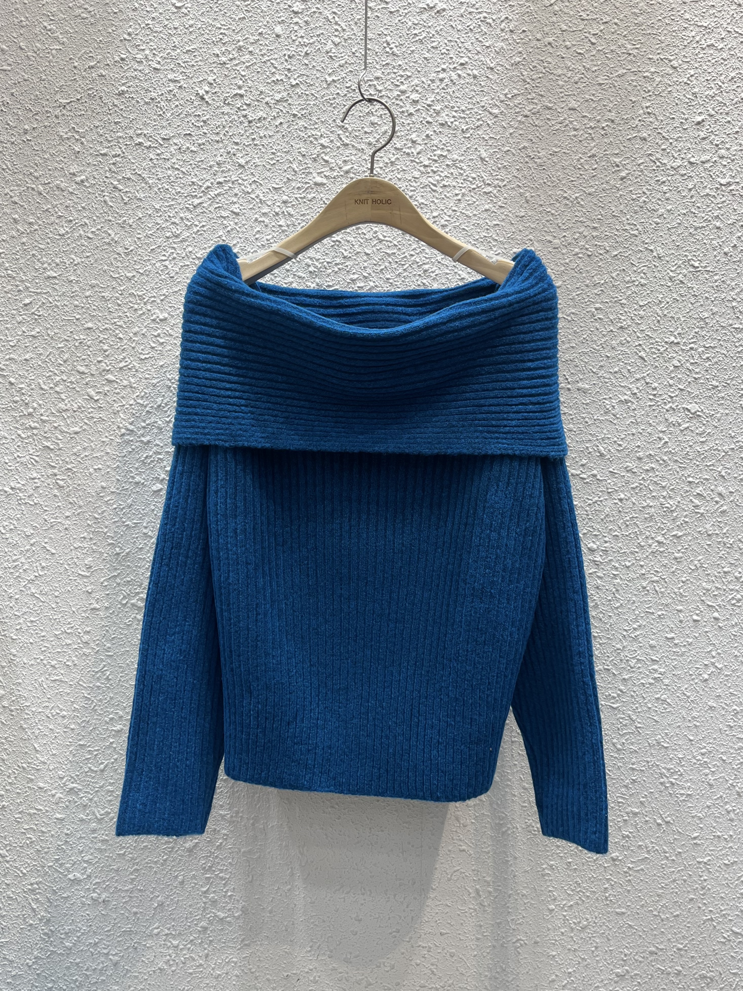 オフショルダールーズ長袖ニット | 詳細画像7