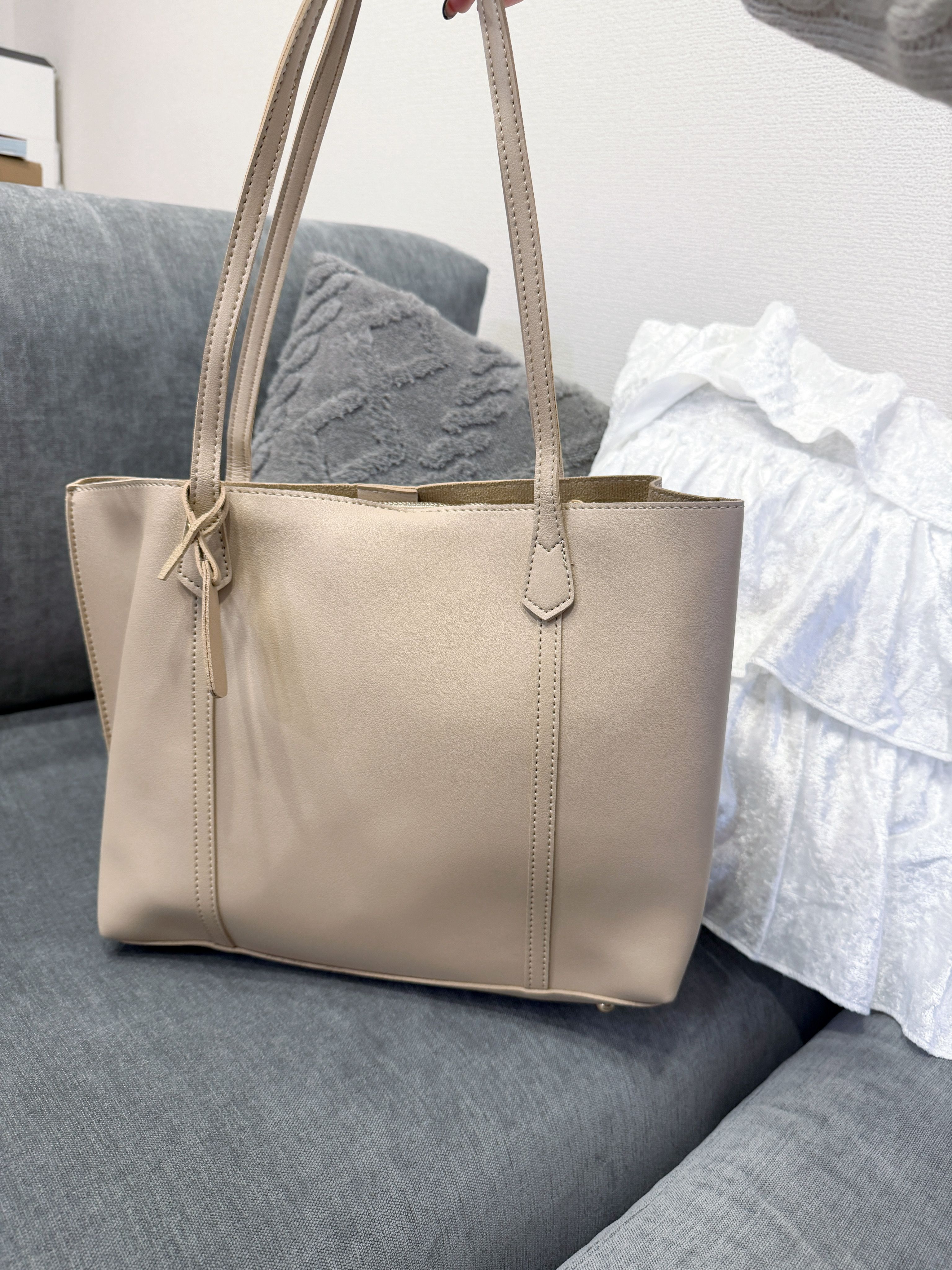 フェイクレザートートバッグ | 詳細画像2