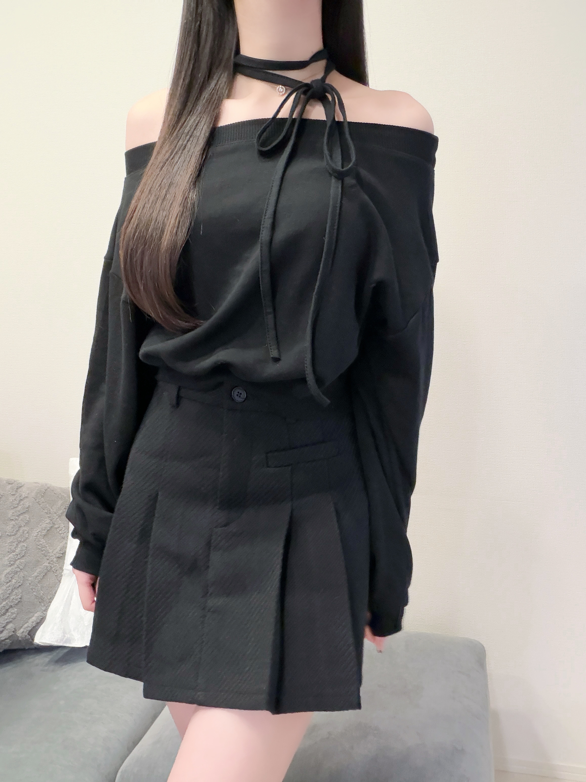 メルトンタッチプリーツミニスカート | 詳細画像4