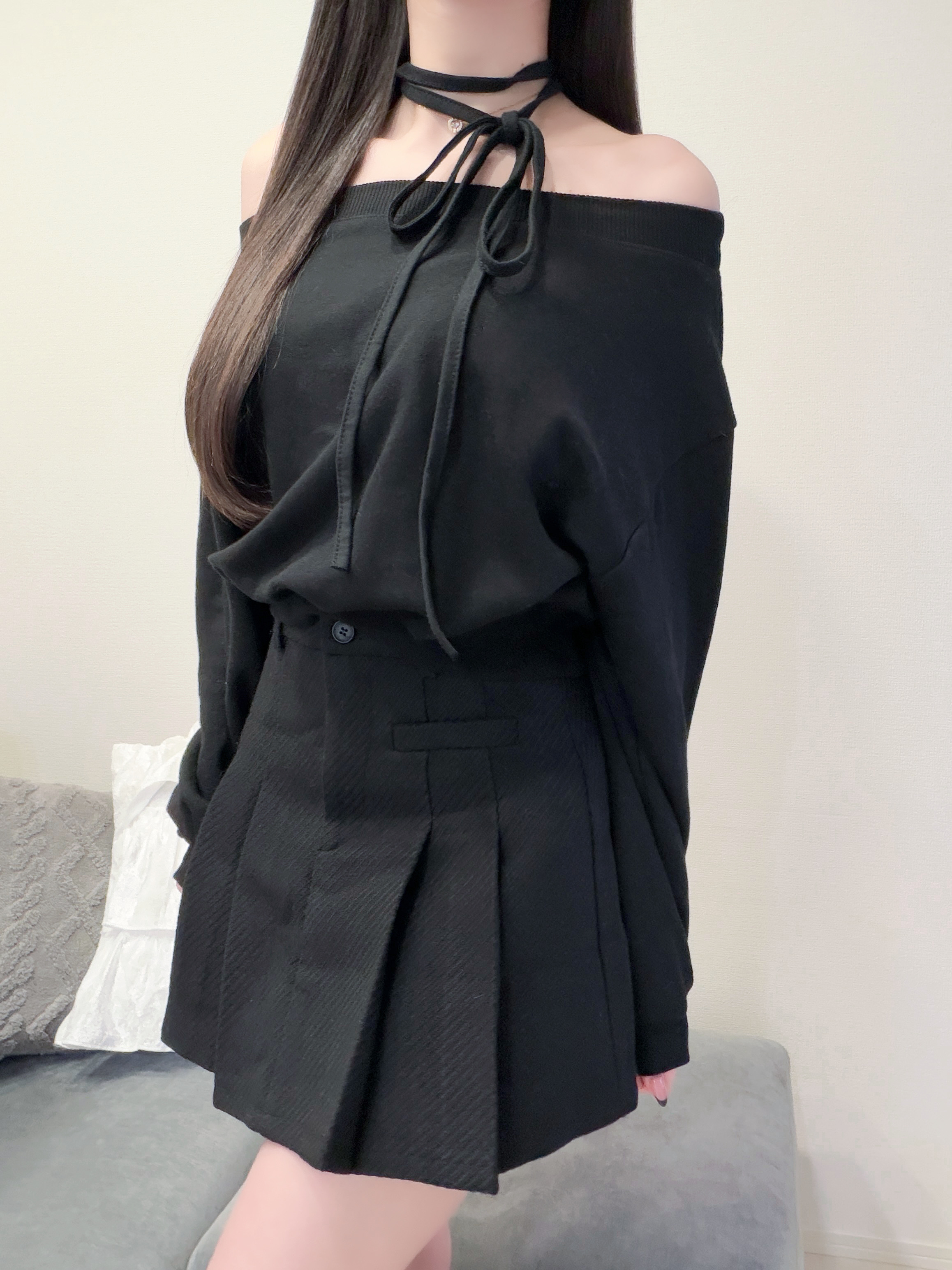 メルトンタッチプリーツミニスカート | 詳細画像7