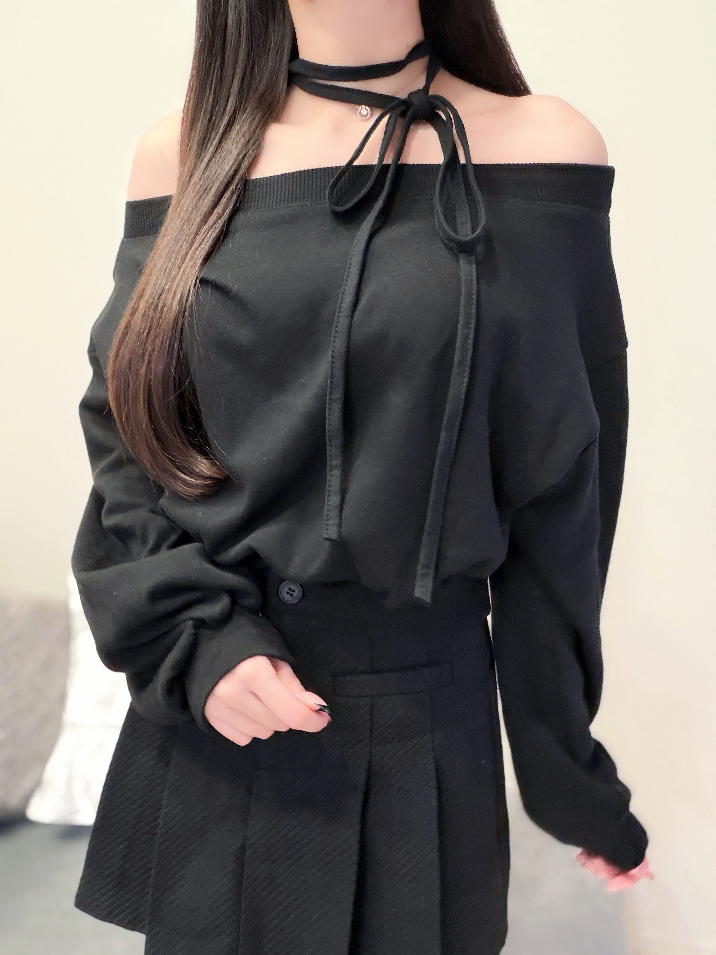 メルトンタッチプリーツミニスカート | 詳細画像8