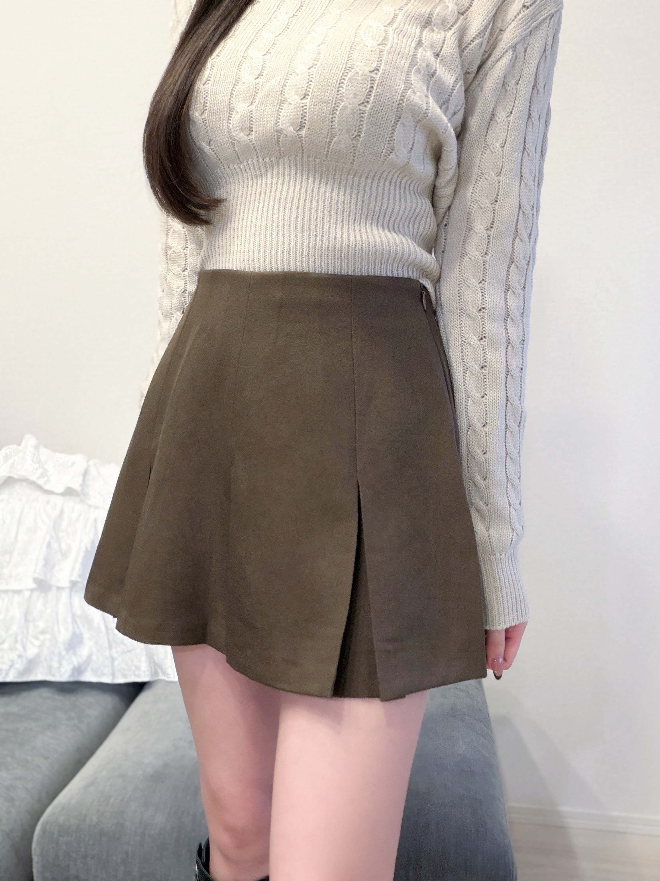 Uネックローゲージニット | 詳細画像5