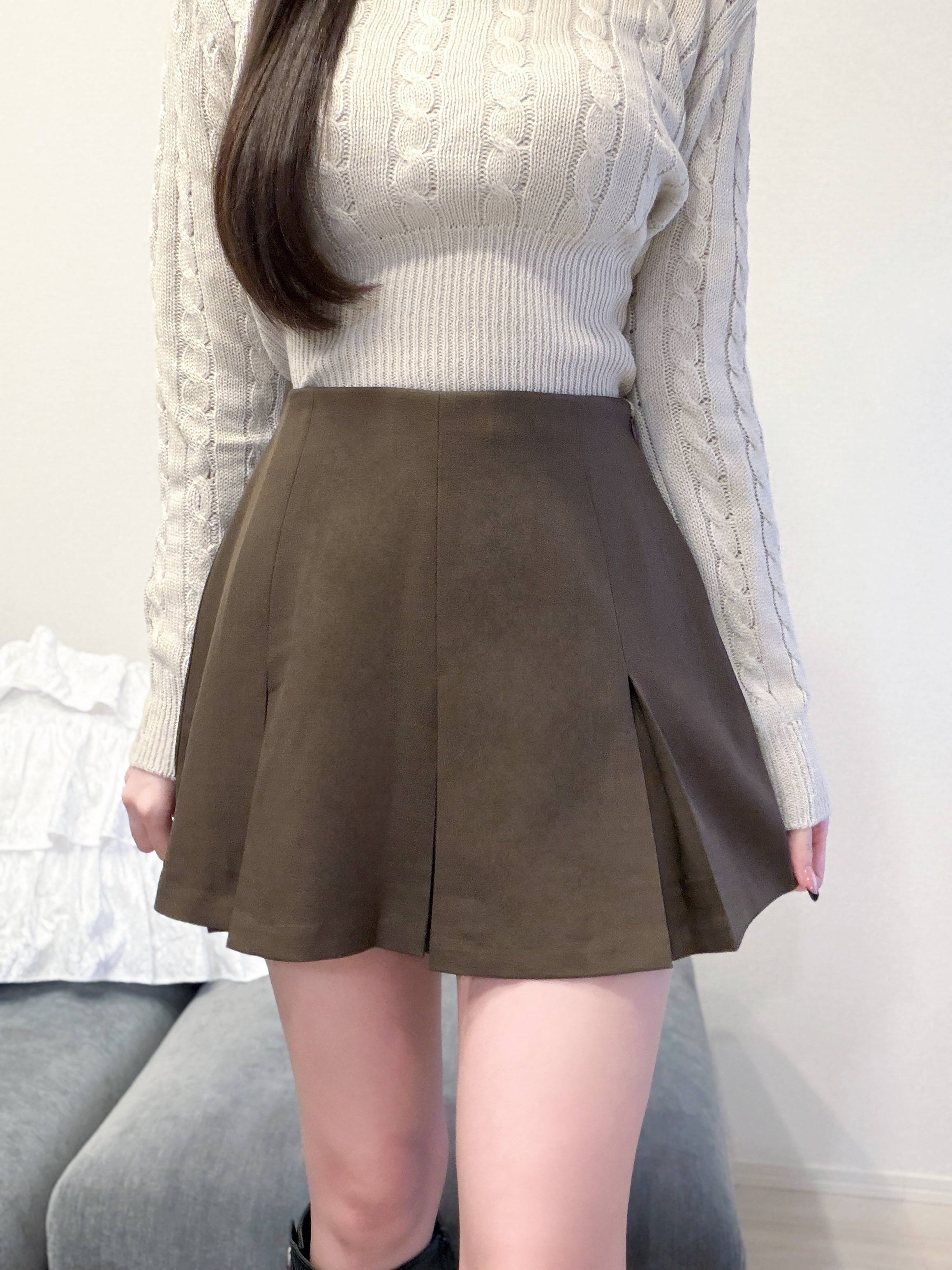 Uネックローゲージニット | 詳細画像9