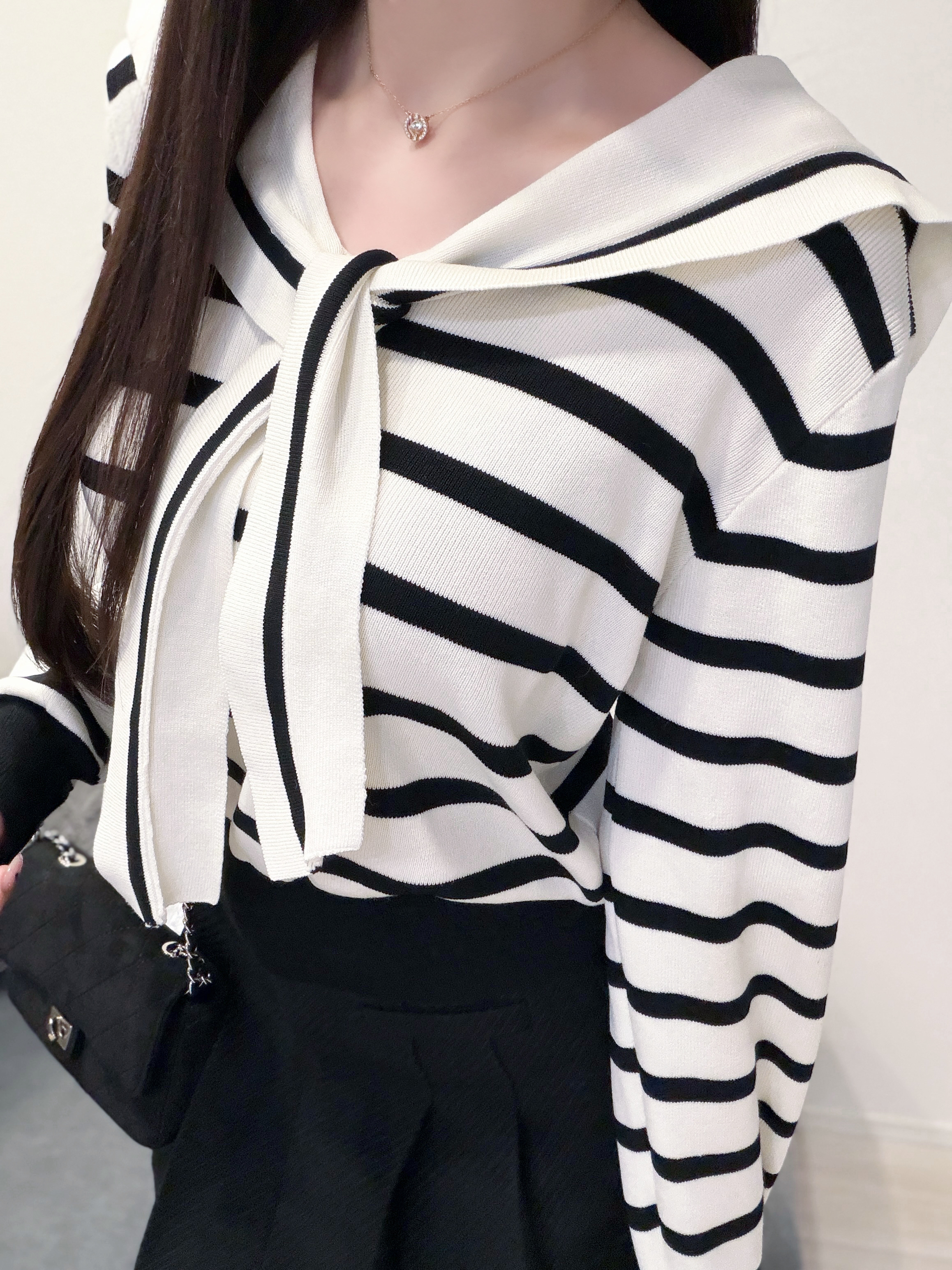 セーラーボーダーニット | 詳細画像9