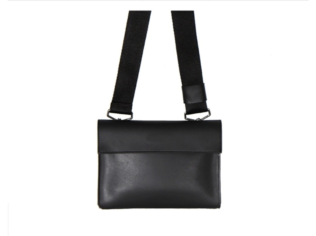 レザー調シンプルショルダーバッグ | 詳細画像11