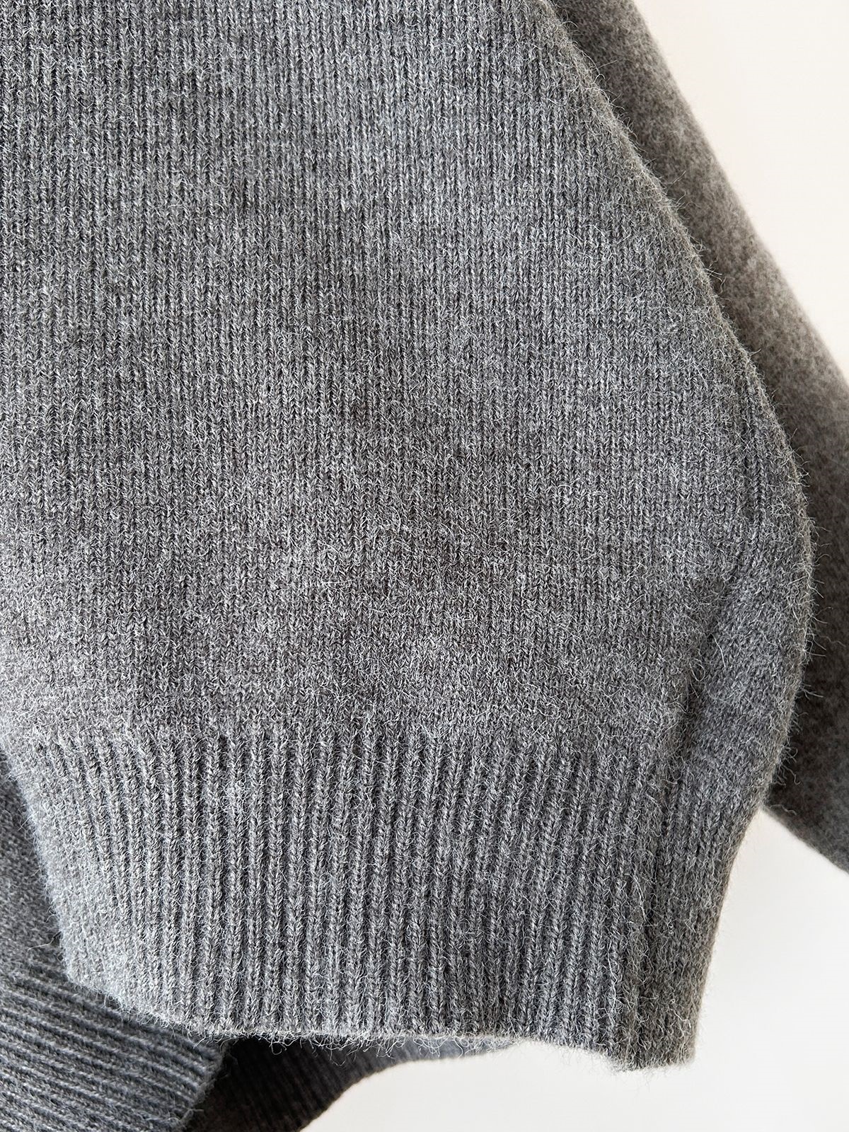 ニットボタンフードウエストゴムルーズ長袖セットアップパンツジップパーカー | 詳細画像41