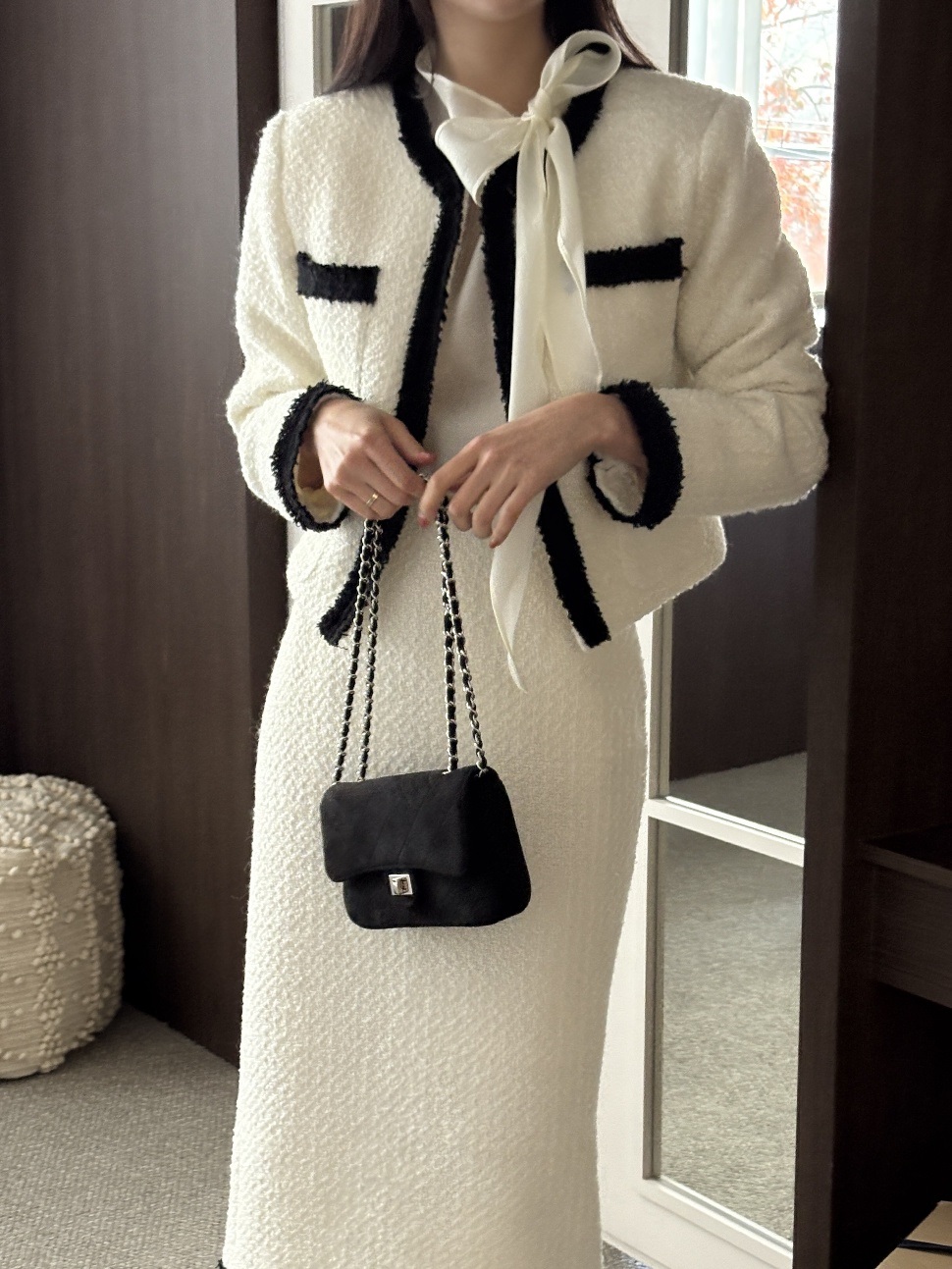 コンビポケット肩パッドスリム長袖ジャケット | 詳細画像7