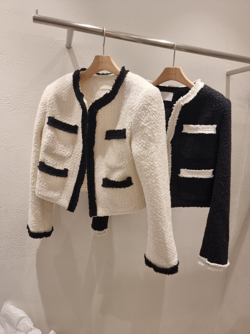 コンビポケット肩パッドスリム長袖ジャケット | 詳細画像19