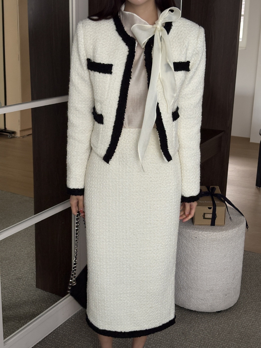 コンビジップアップスリムロングスカート | 詳細画像15