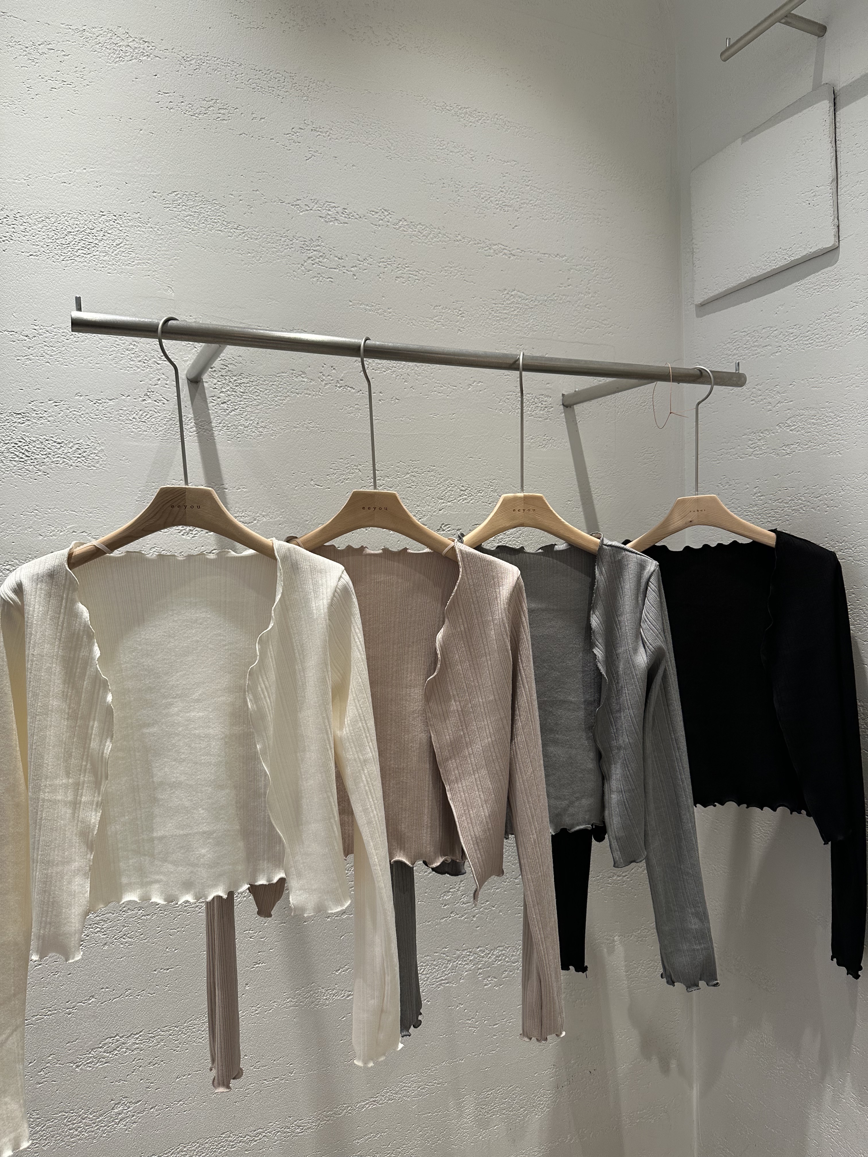 コンビスリム長袖ギャザーカーディガンベストアンサンブル | 詳細画像23