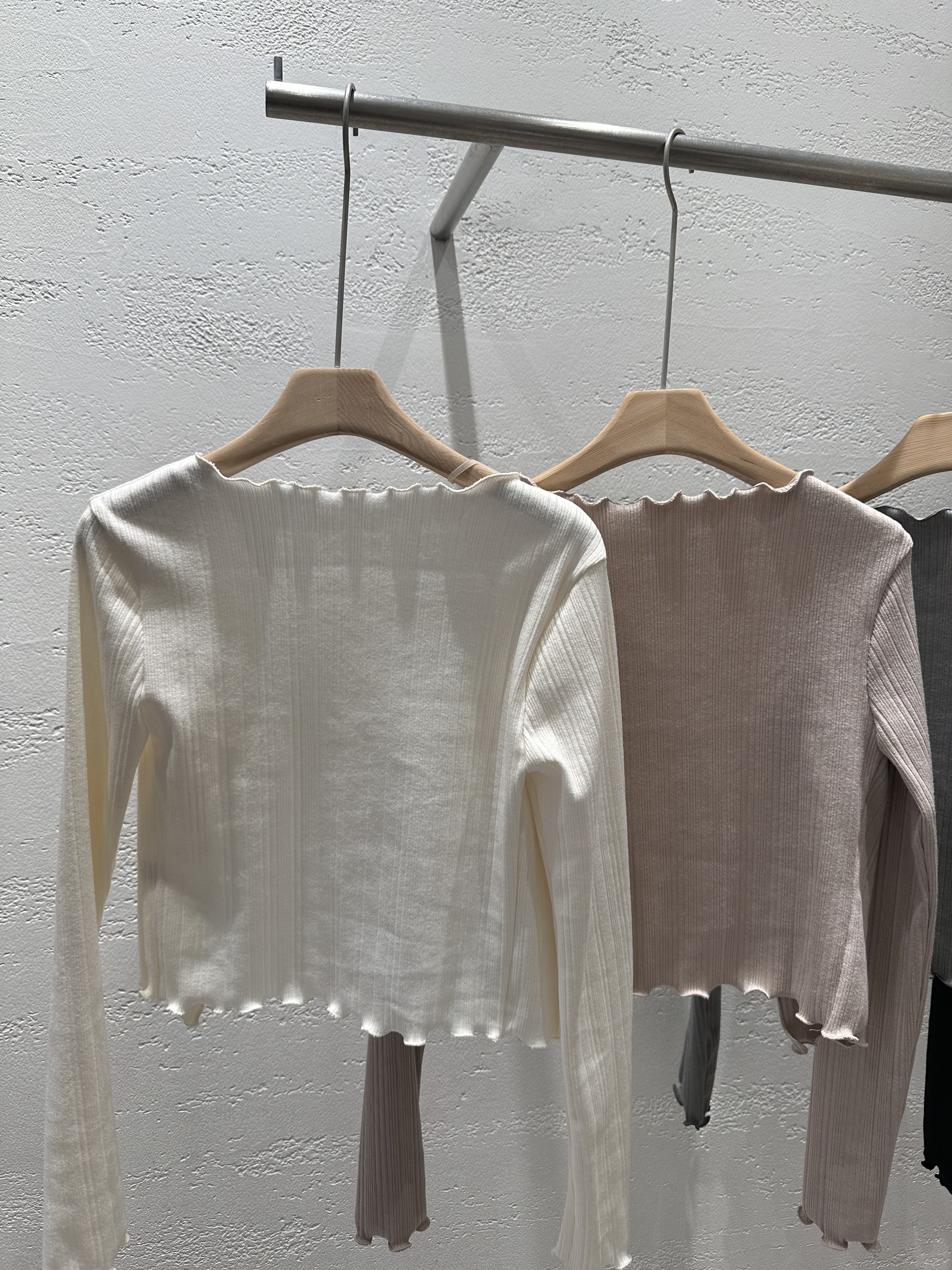 コンビスリム長袖ギャザーカーディガンベストアンサンブル | 詳細画像26