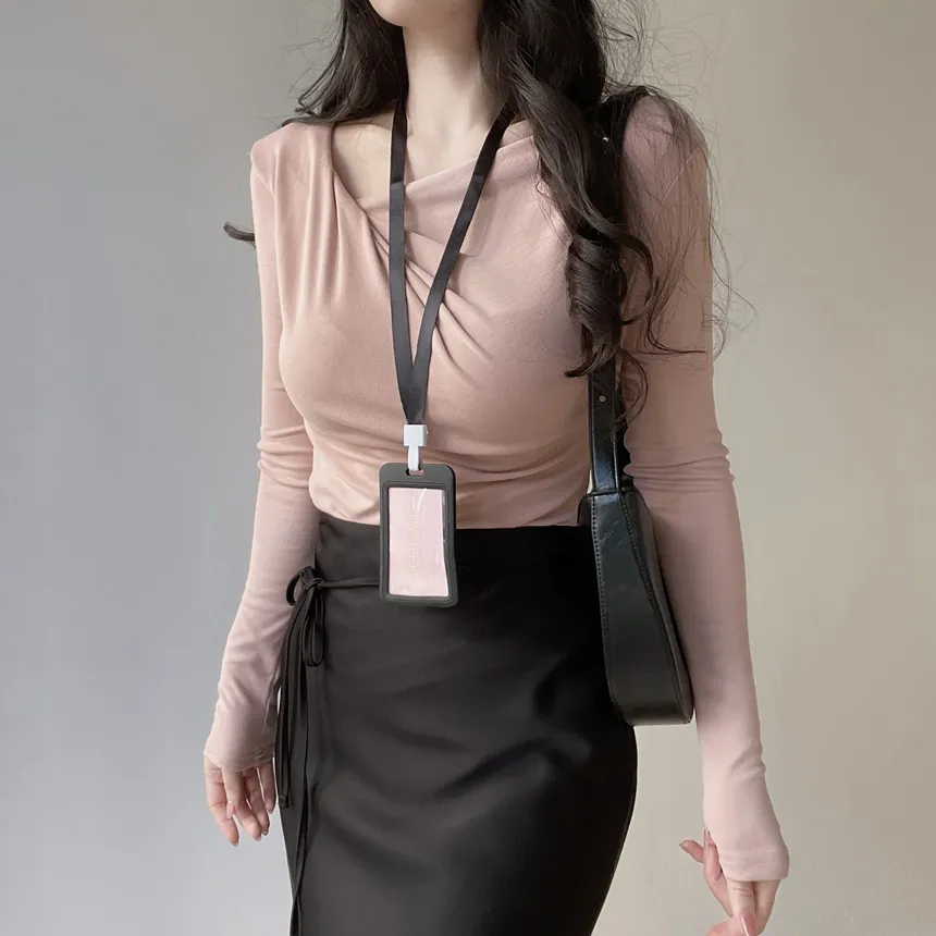 バックゴムロングフレアマーメイドカラースカート | mirangmirang | 詳細画像41