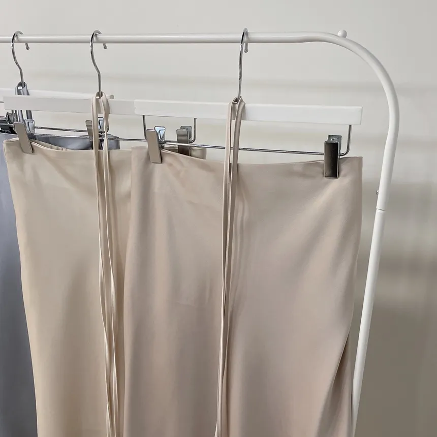 バックゴムロングフレアマーメイドカラースカート | mirangmirang | 詳細画像48