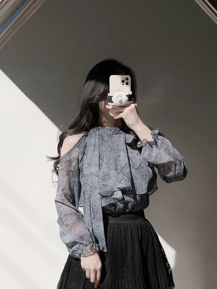 ウエストゴムフレアプリーツミニAラインレーススカート | mirangmirang | 詳細画像40