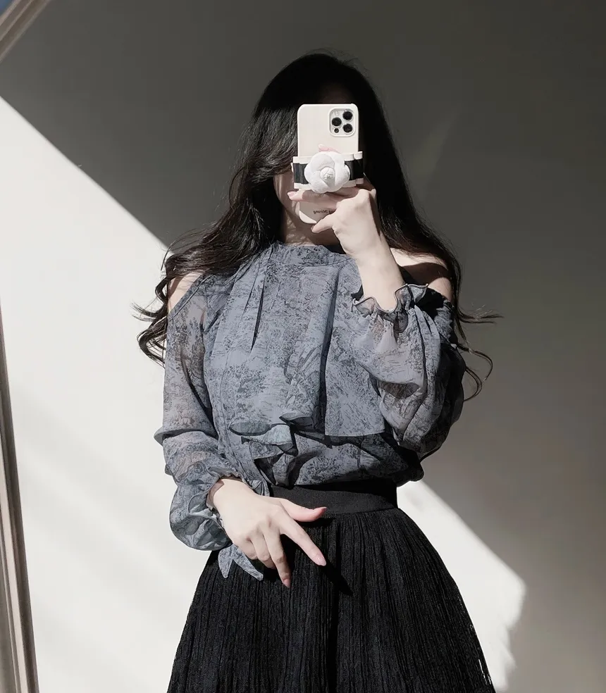 ウエストゴムフレアプリーツミニAラインレーススカート | mirangmirang | 詳細画像43