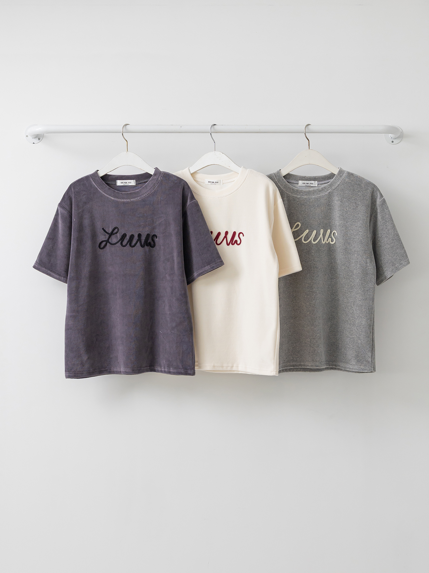 ラウンドネックパッチルーズ半袖Tシャツ | 詳細画像2