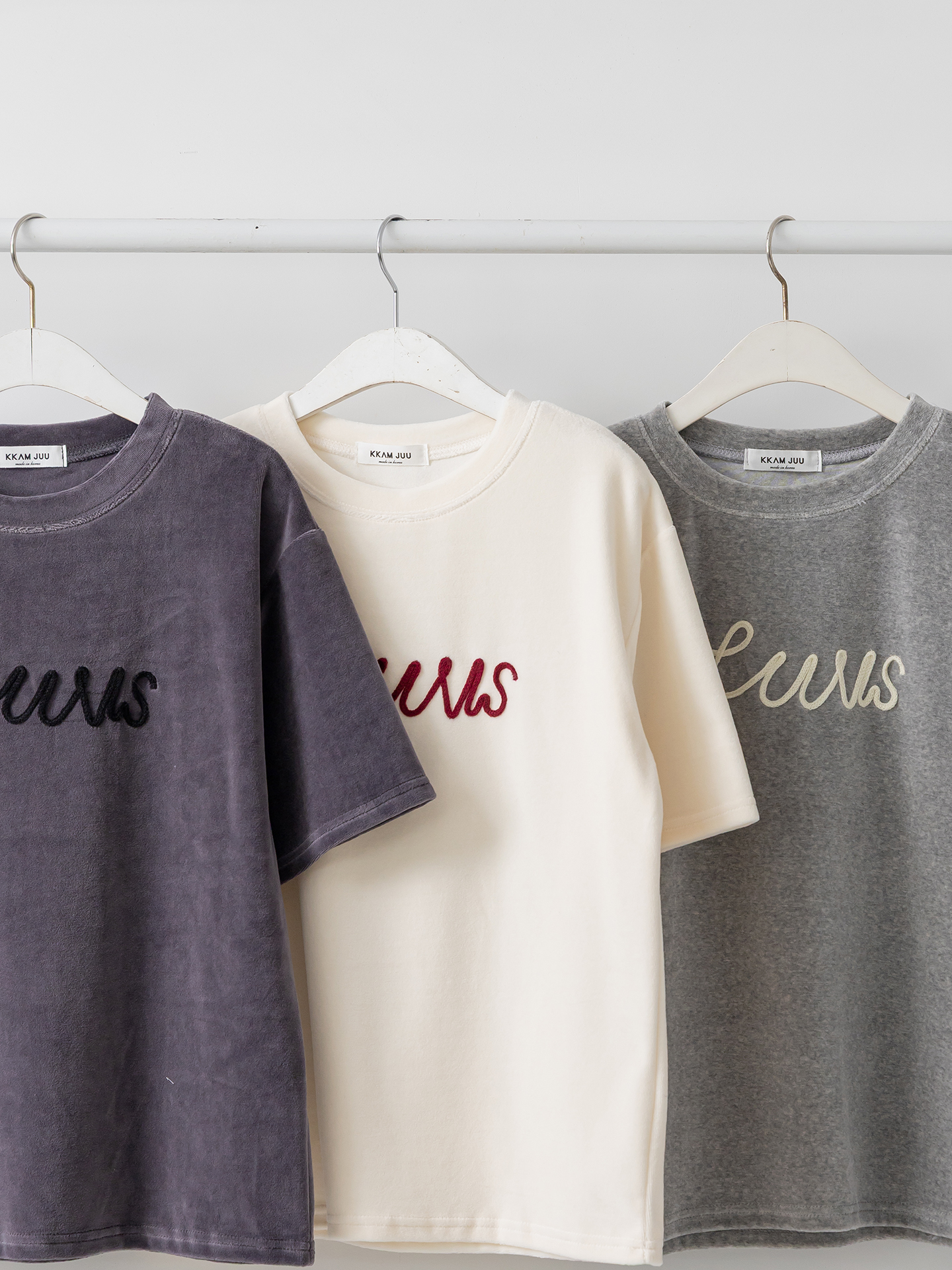 ラウンドネックパッチルーズ半袖Tシャツ | 詳細画像3