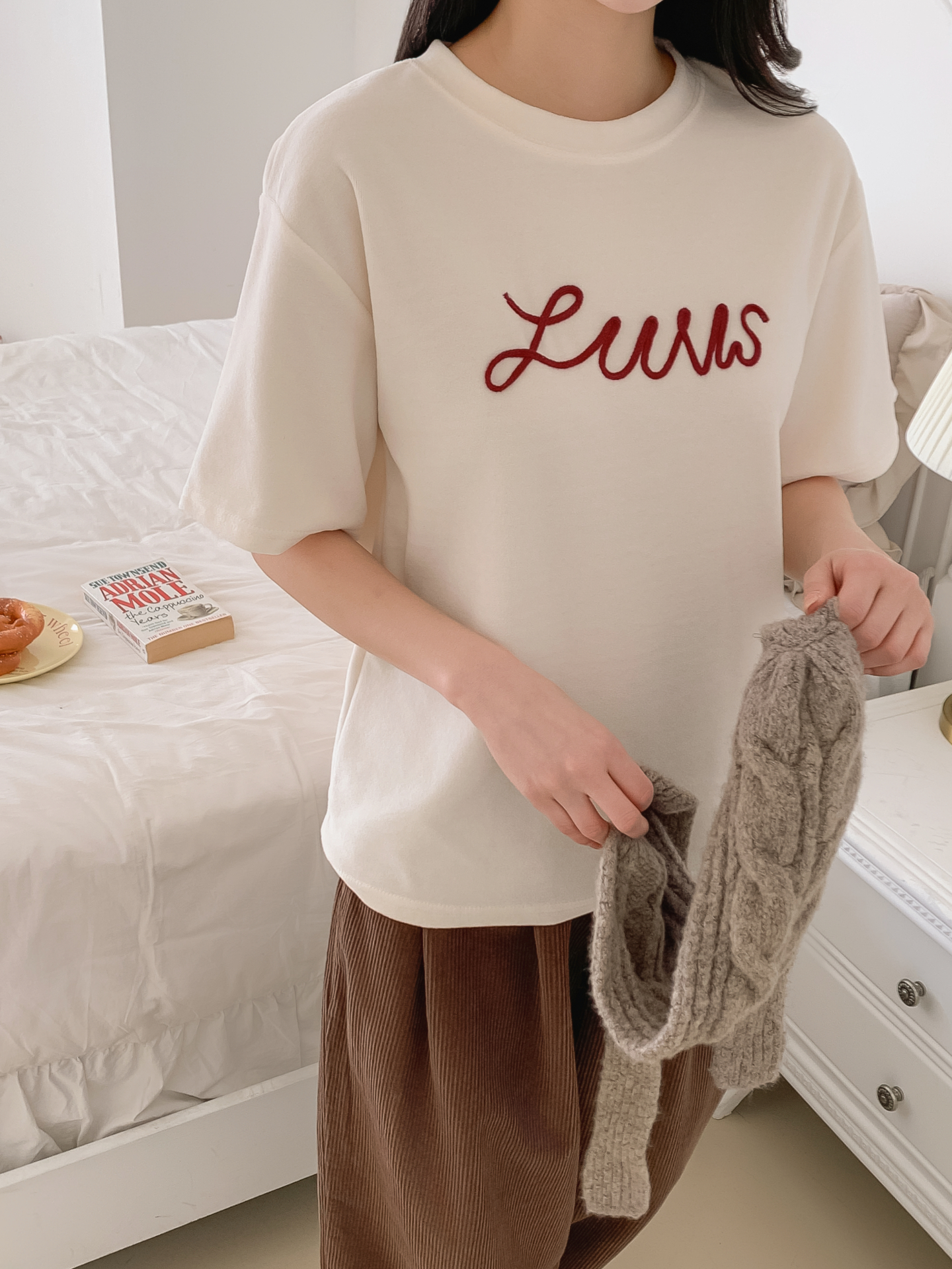 ラウンドネックパッチルーズ半袖Tシャツ | 詳細画像21