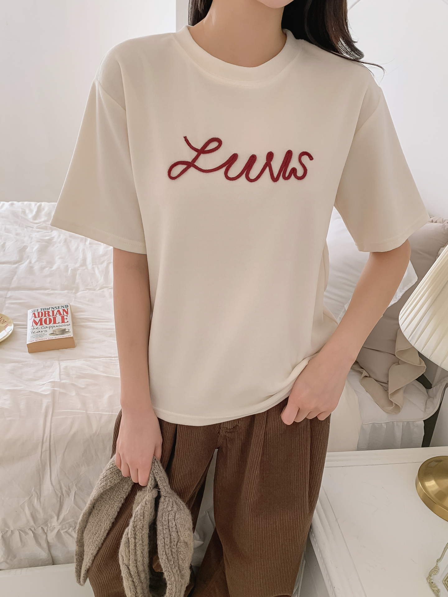 ラウンドネックパッチルーズ半袖Tシャツ | 詳細画像23