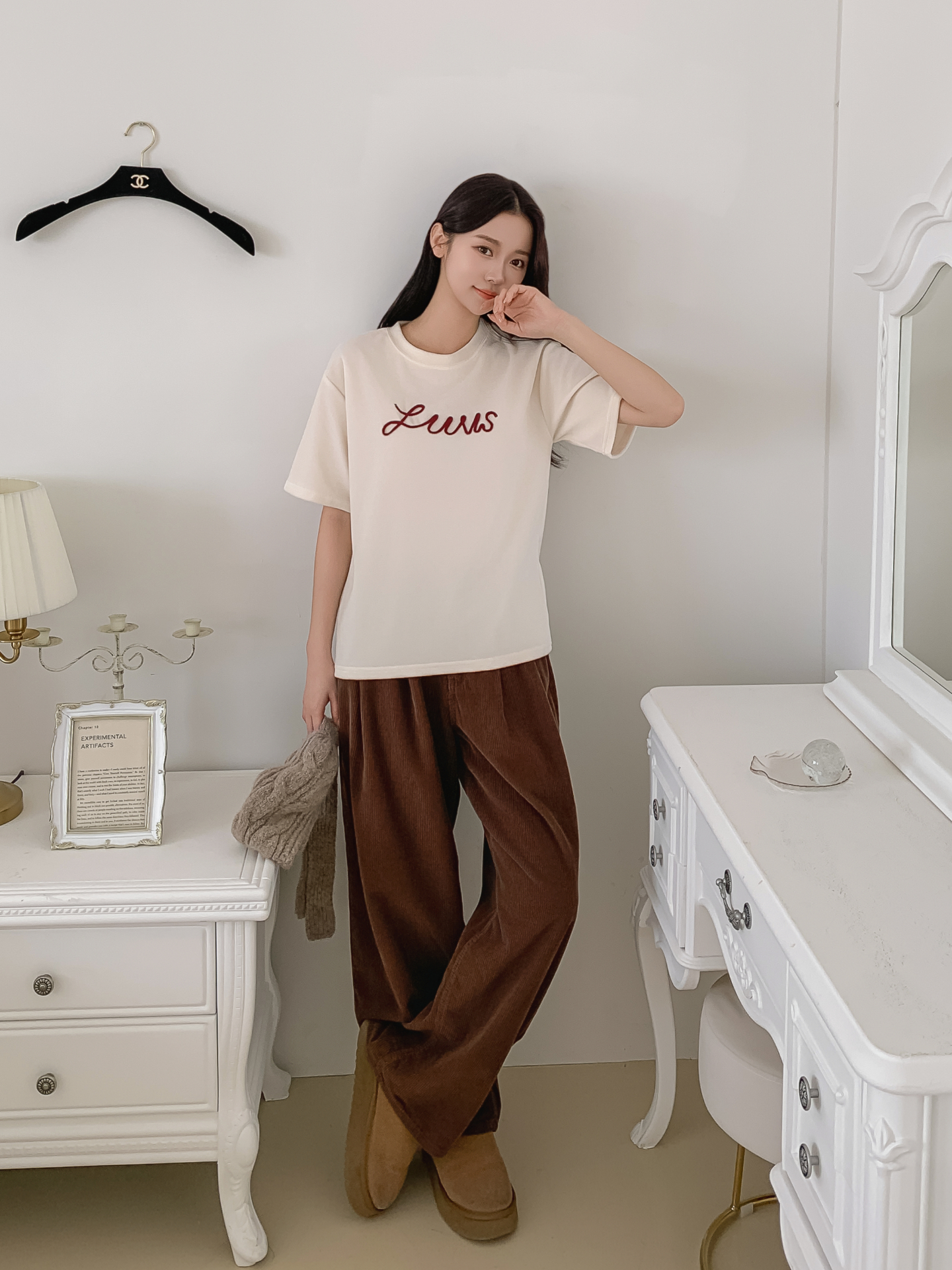 ラウンドネックパッチルーズ半袖Tシャツ | 詳細画像24