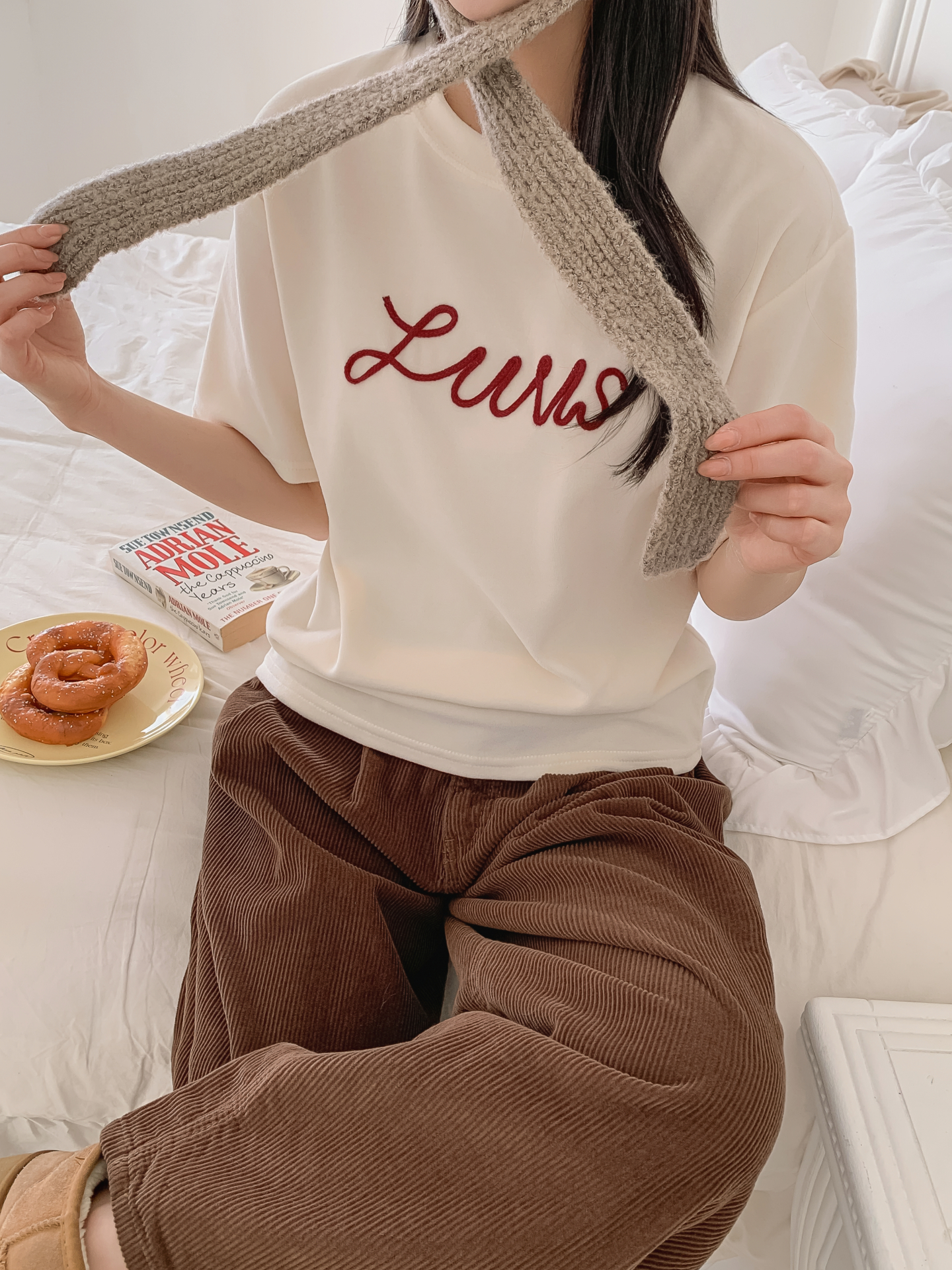 ラウンドネックパッチルーズ半袖Tシャツ | 詳細画像27