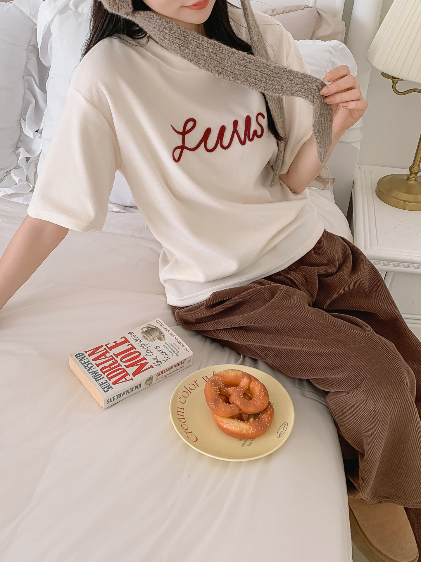 ラウンドネックパッチルーズ半袖Tシャツ | 詳細画像28