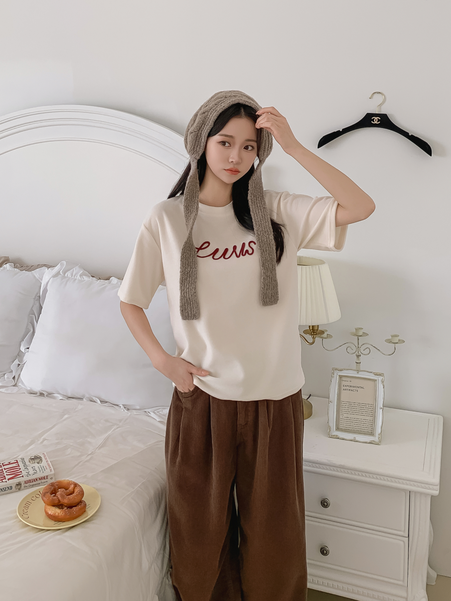 ラウンドネックパッチルーズ半袖Tシャツ | 詳細画像29